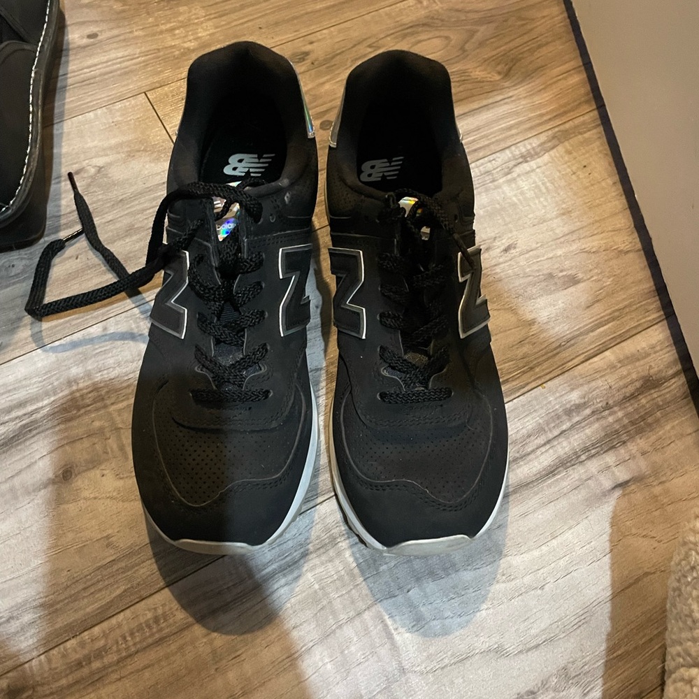 New Balance Black and Gray Women's Sneakers